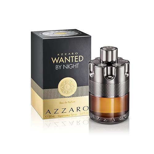 Azzaro Wanted by Night Eau de Parfum - Warm & Spicy Cologne for Men - With Cinnamon, Incense, & Tobacco Accord - Long Lasting - Luxury Perfume for Men