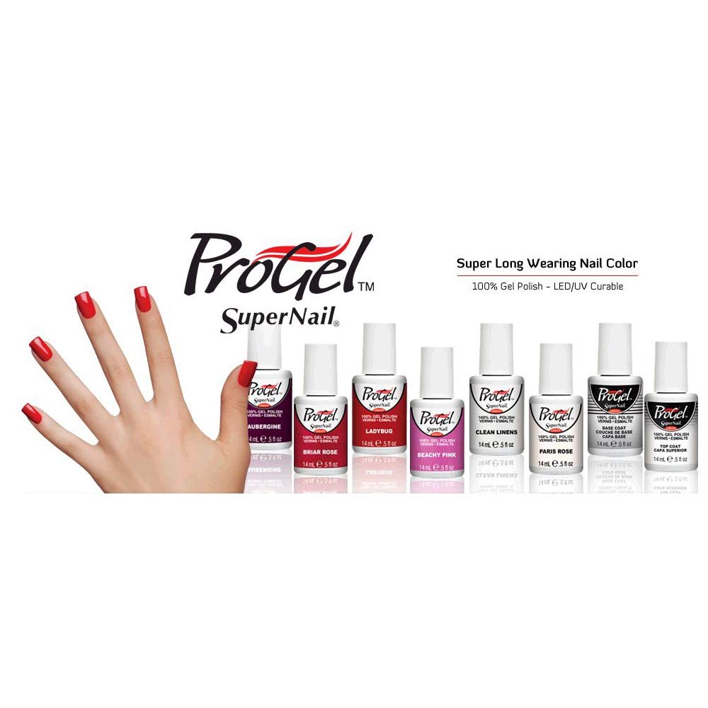 Supernail Gel Polish for Nails, Pink Dahlia Creme, 0.5 Fluid Ounce Beauty & Personal Care SuperNail