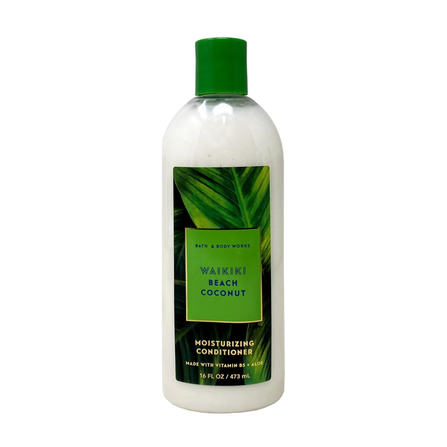 Bath & Body Works Waikiki Beach Coconut - Moisturizing Shampoo and Moisturizing Conditioner with a Himalayan Salts Springs Sample Soap