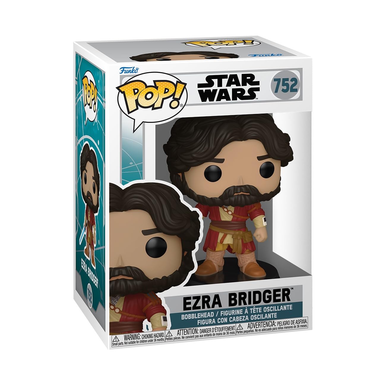 Funko Pop! Star Wars: Ahsoka - Ezra Bridger - Collectable Vinyl Figure - Gift Idea - Official Merchandise - for Kids & Adults - TV Fans - Model…