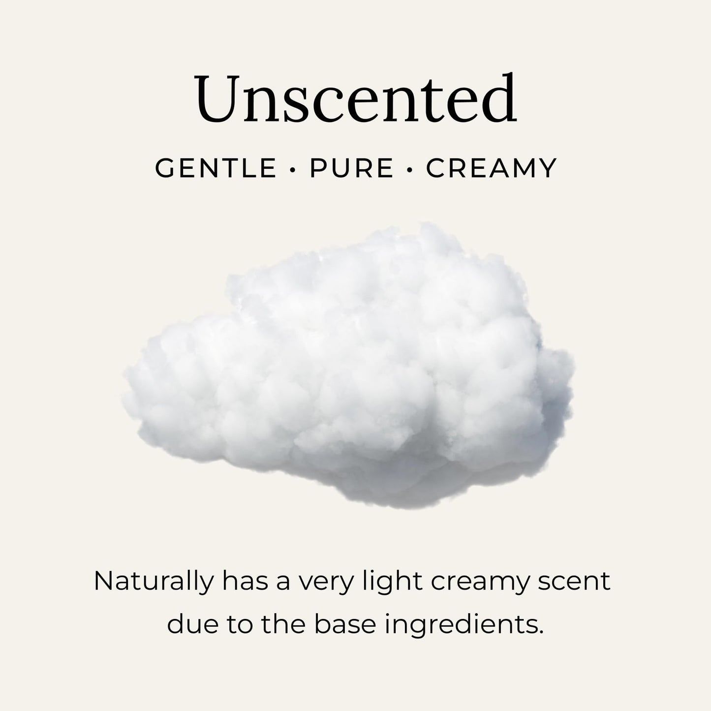 Little Seed Farm All Natural Deodorant Cream - Unscented - Aluminum Free Deodorant for Women or Men, Net Wt. 2.4oz | 68g