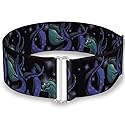Buckle-Down womens Cinch Flotsam Jetsam Ursula Tentacles 23 to 42 Inch Belt, Multicolor, Inch US