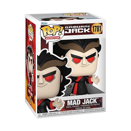Funko Pop Animation: Samurai Jack - Mad Jack - Collectable Vinyl Figure - Gift Idea - Official Merchandise - Toys for Kids & Adults…