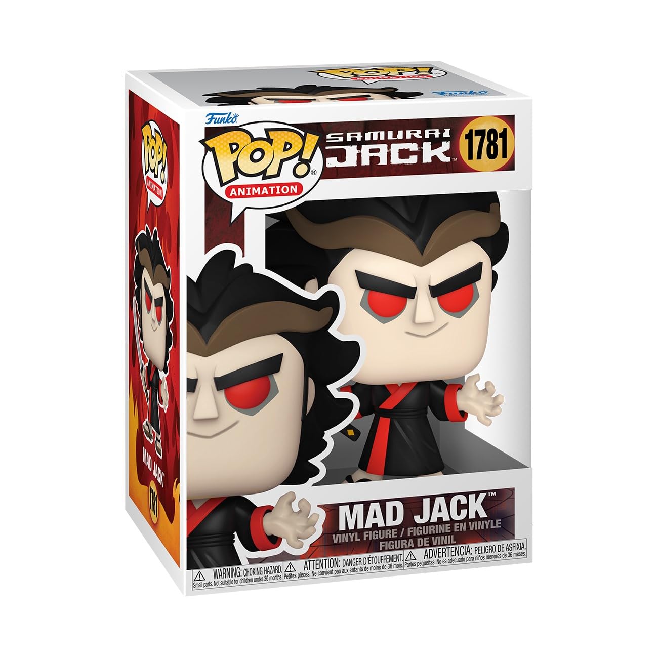 Funko Pop Animation: Samurai Jack - Mad Jack - Collectable Vinyl Figure - Gift Idea - Official Merchandise - Toys for Kids & Adults…
