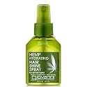 GIOVANNI Hemp Hydrating Hair Shine Spray - Contains Hemp Seed Oil, Aloe Vera, Frankincense, Helps Stimulate, Moisturize & Revitalize Damaged Hair, No