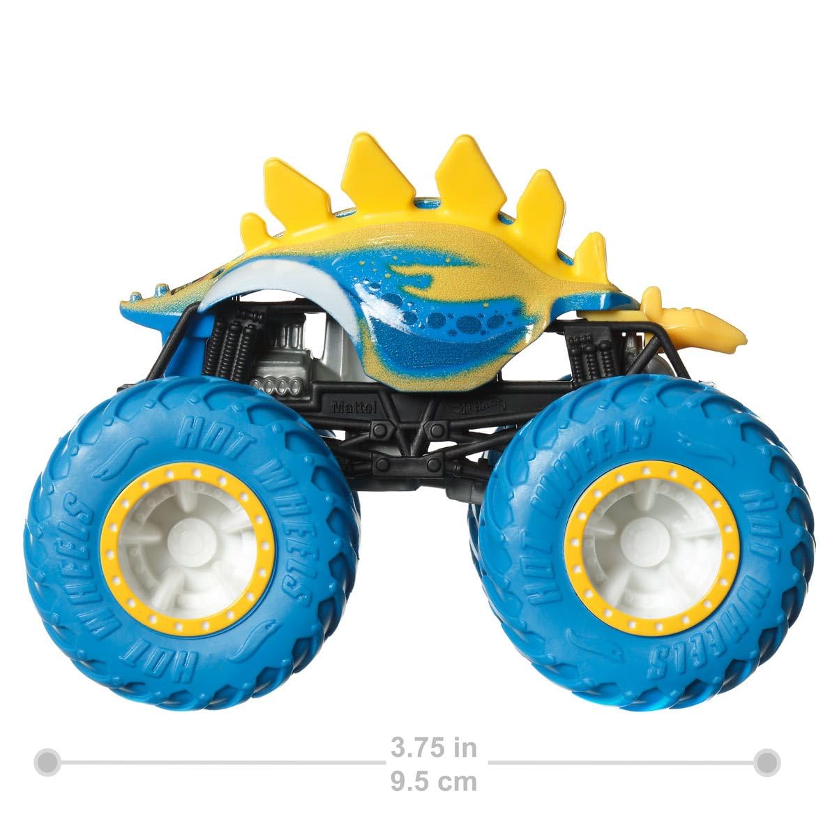 Hot Wheels Monster Trucks Motosaurus (Yellow/Blue)