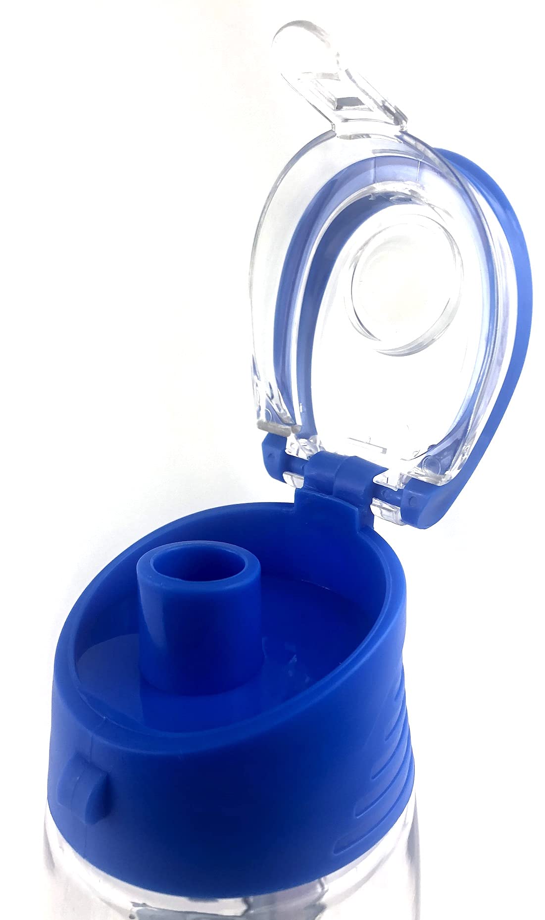 Jerry Leigh Disney - Lilo and Stitch Flip Top Water Bottle - Loop Attachment Handle - 24 Ounce