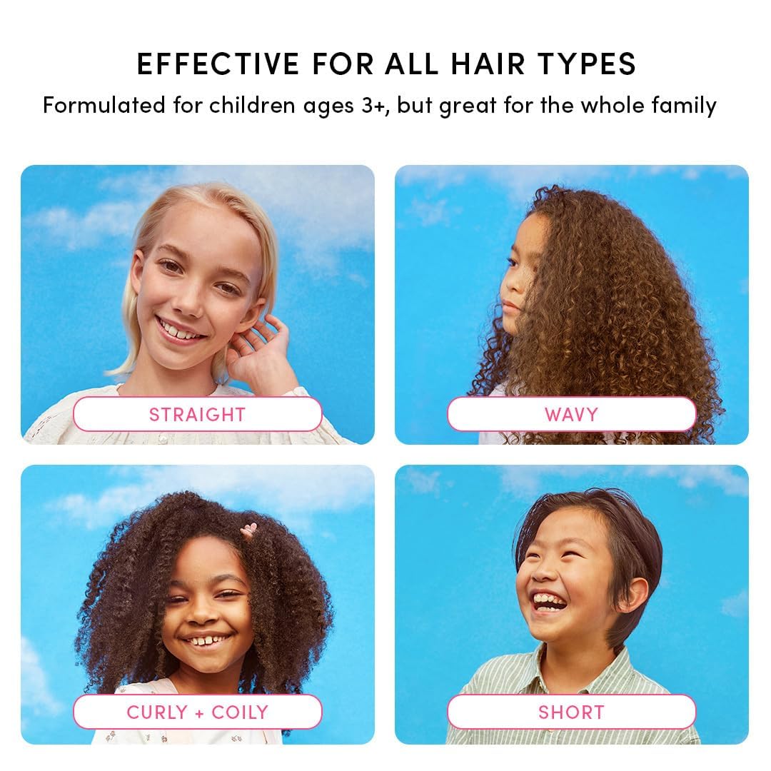 Evereden Kids Shampoo & Conditioner Refills | Dermatologist-Tested, EWG Verified, No Silicones | Detangling Haircare with Plant Protein Peptides