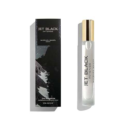 Michael Malul Jet Black Intense Eau de Parfum for Men - 10ml Travel Size