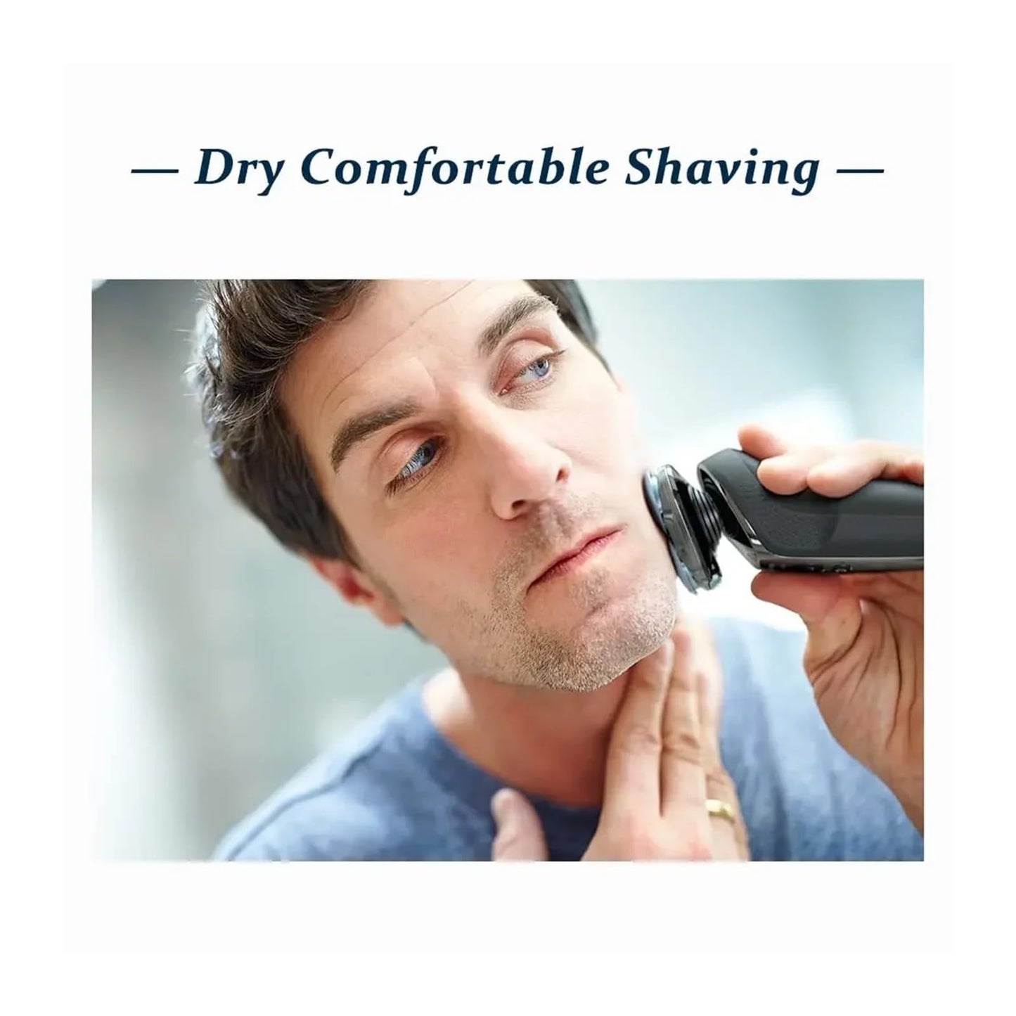 Compatible for ZOZEN?Electric Shaver Head Electric Razor Spare Replacement Blades Accessories Beard Trimmer Head(Head ZN8508 Blue) Beauty and Personal Care KNVZNWFF