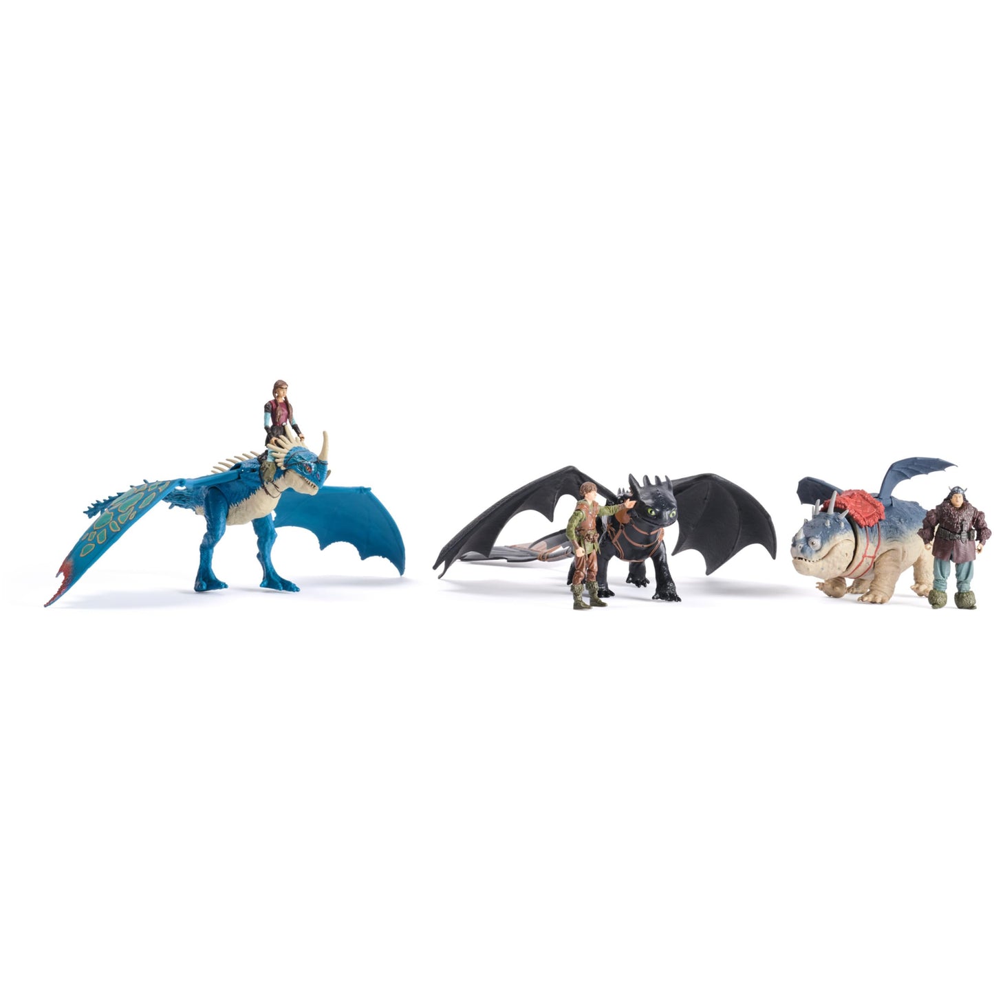 Dreamworks Dragons, How to Train Your Dragon, Deadly Nadder & Astrid, Viking Duo Action Figures, Kids Toys for Boys Ages 4 and up