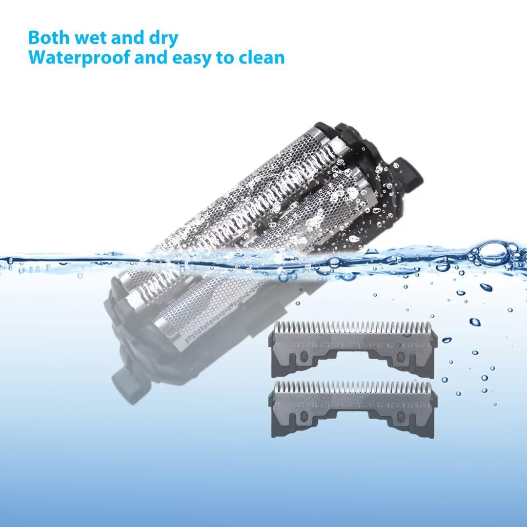 WES9068 WES9087 Shaver Head Cutters Replacement Razor Blades Foil Screen Kit Fit for Panasonic ES101 ES8101 ES8103 ES8109 ES-GA2 ES-GA21S ES-LT41 Beauty and Personal Care XSPANDER