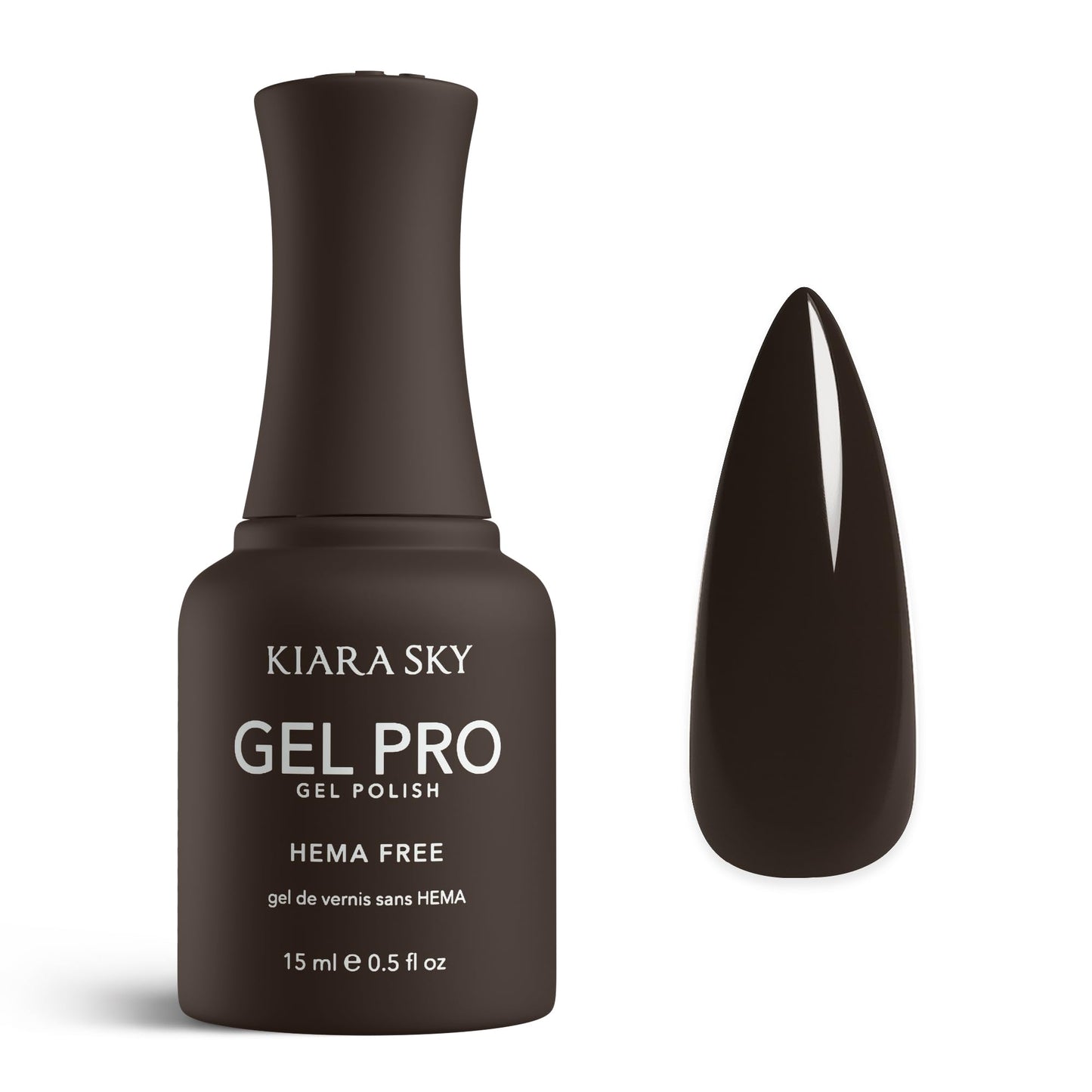 KIARA SKY Gel Pro HEMA-Free Gel Nail Polish | Full Coverage, 28+ Day Wear, Self-Leveling, UV/LED Soak-Off, 0.5 fl oz | Velvet Rouge #146 Beauty & Personal Care KIARA SKY