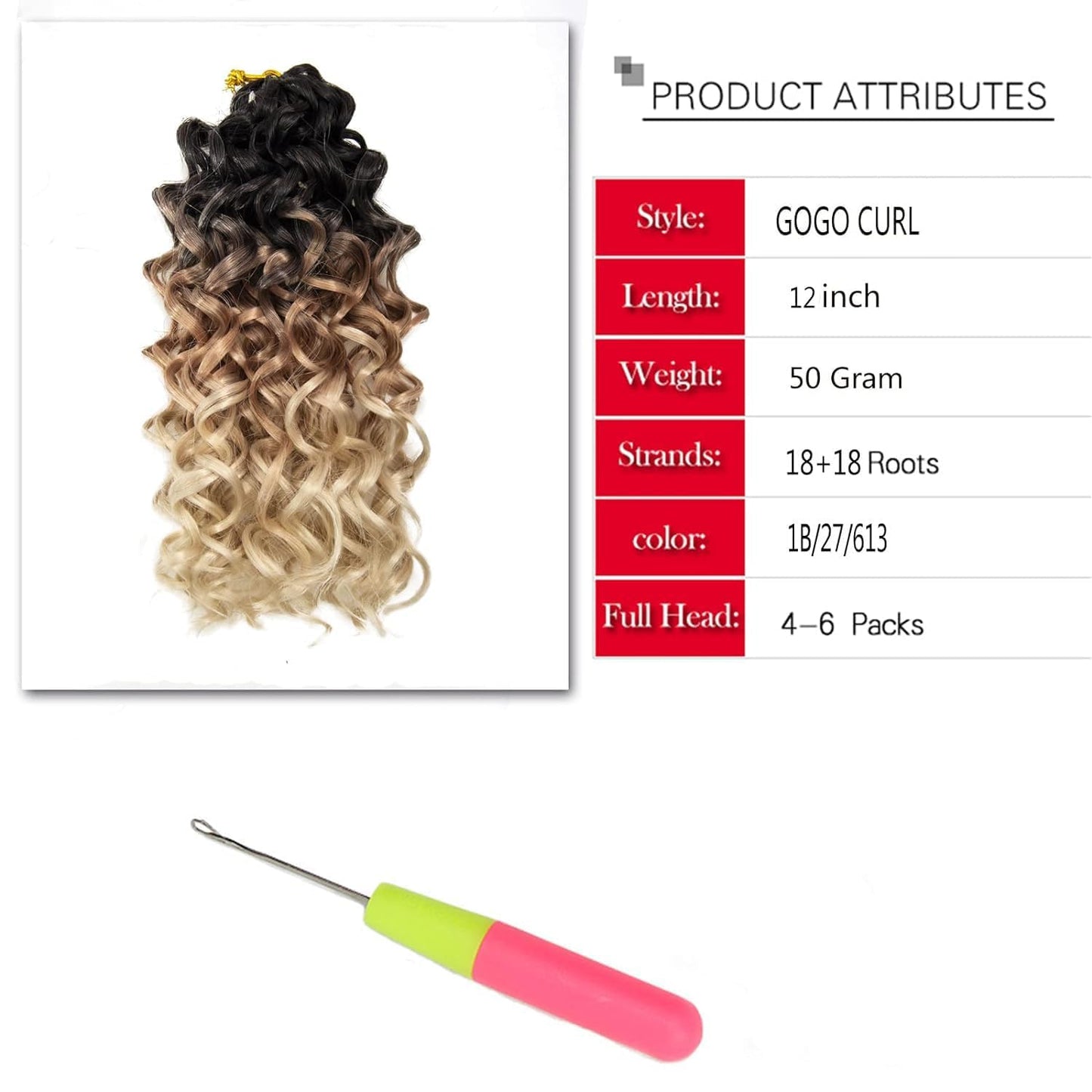 YXCHERISHAIR 8 Packs Curly Crochet Hair GoGo Curl Crochet hair for Women Deep Wave Braiding hair,Synthetic Bohemian Crochett Braid Water Wave Crochett Beauty and Personal Care YXCHERISHAIR