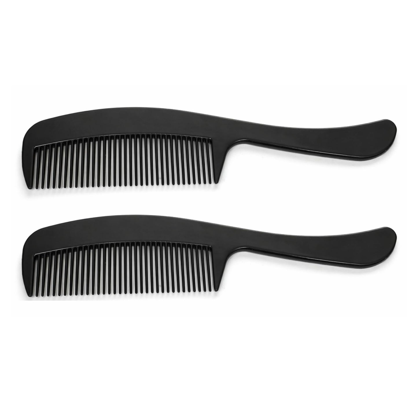 GENTS Mustache & Beard Comb or Fine Tooth Black Comb for Men Travel Comb 4.7" Pocket Size Fine Tooth Plastic Comb for Grooming, Styling & Daily Use (2 Beauty and Personal Care G.B.S