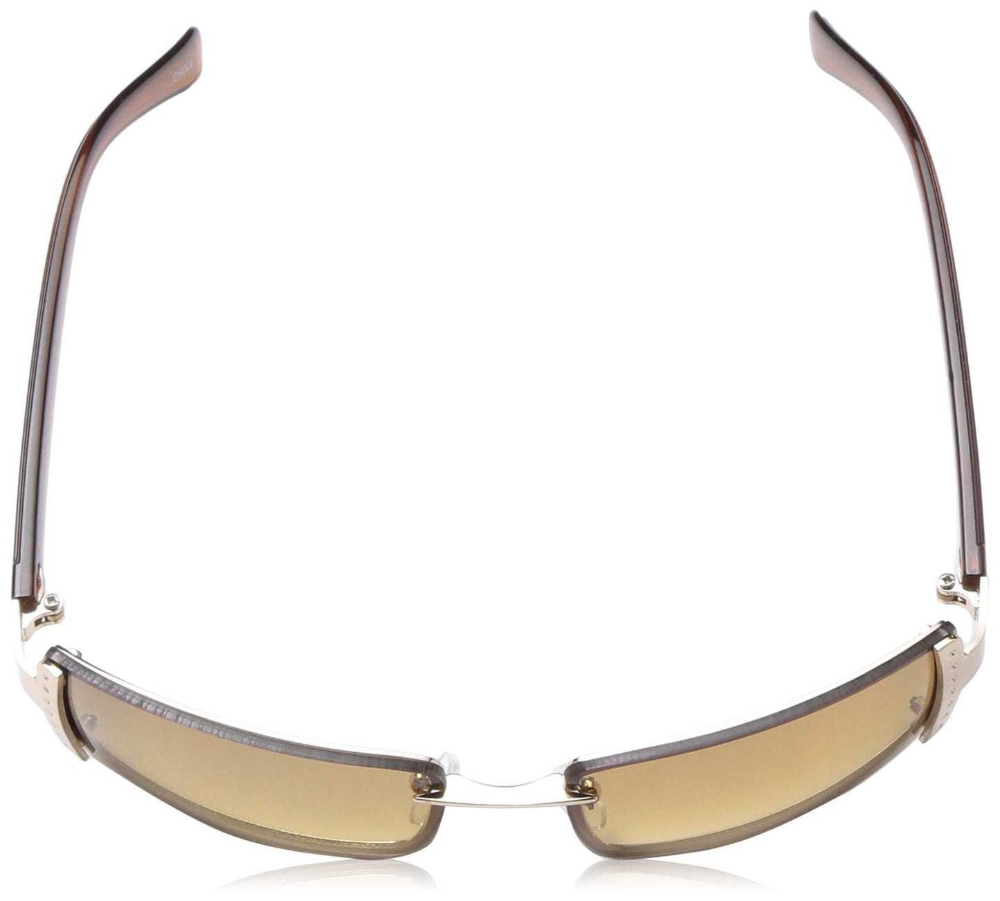 SOUTHPOLE Women's 1022SP Slim Retro Metal UV400 Protective Rectangular Sunglasses. Cool Gifts for Her, 51mm, Gold, 51 mm