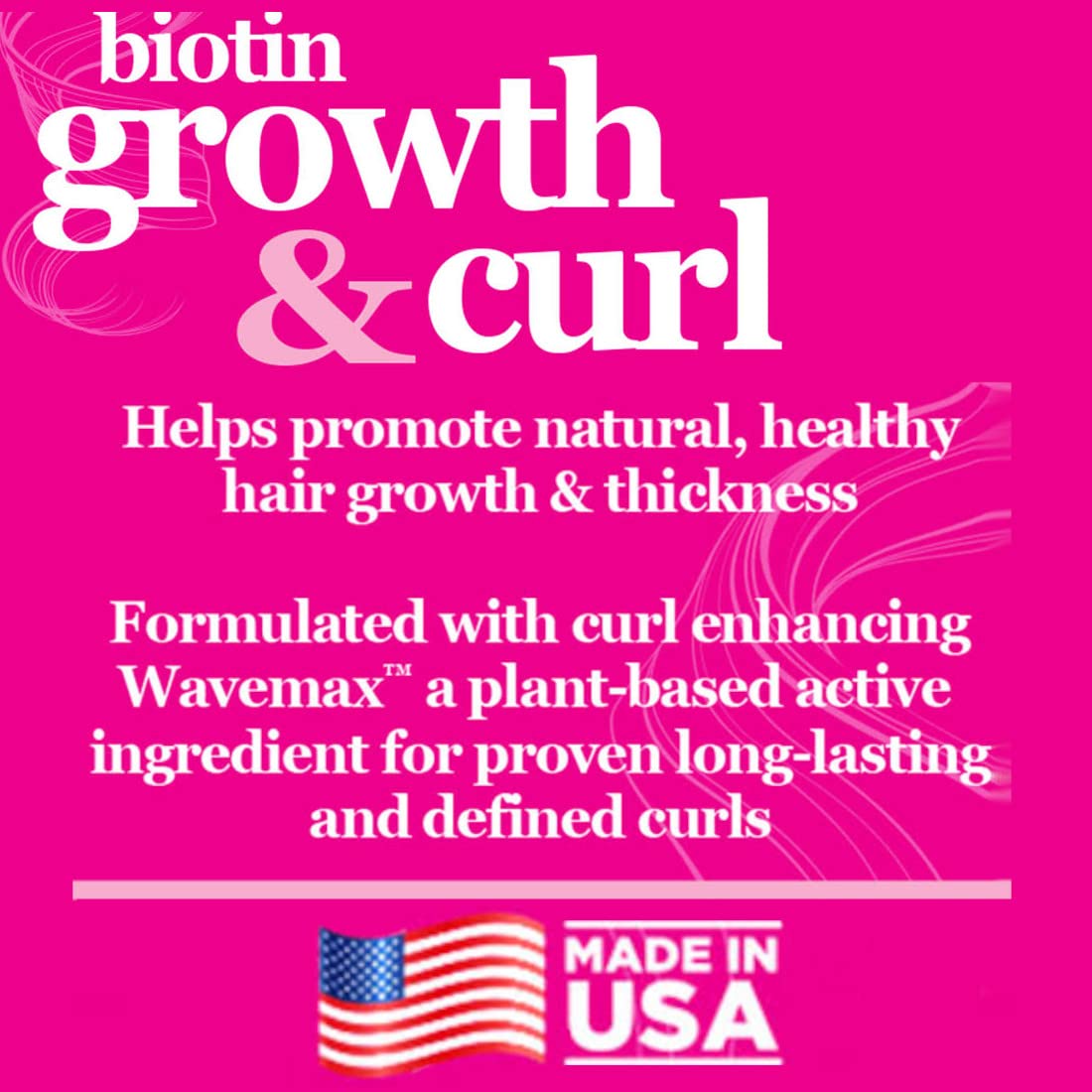 Difeel Biotin Growth & Curl Premium Hair Oil 2.5 oz.