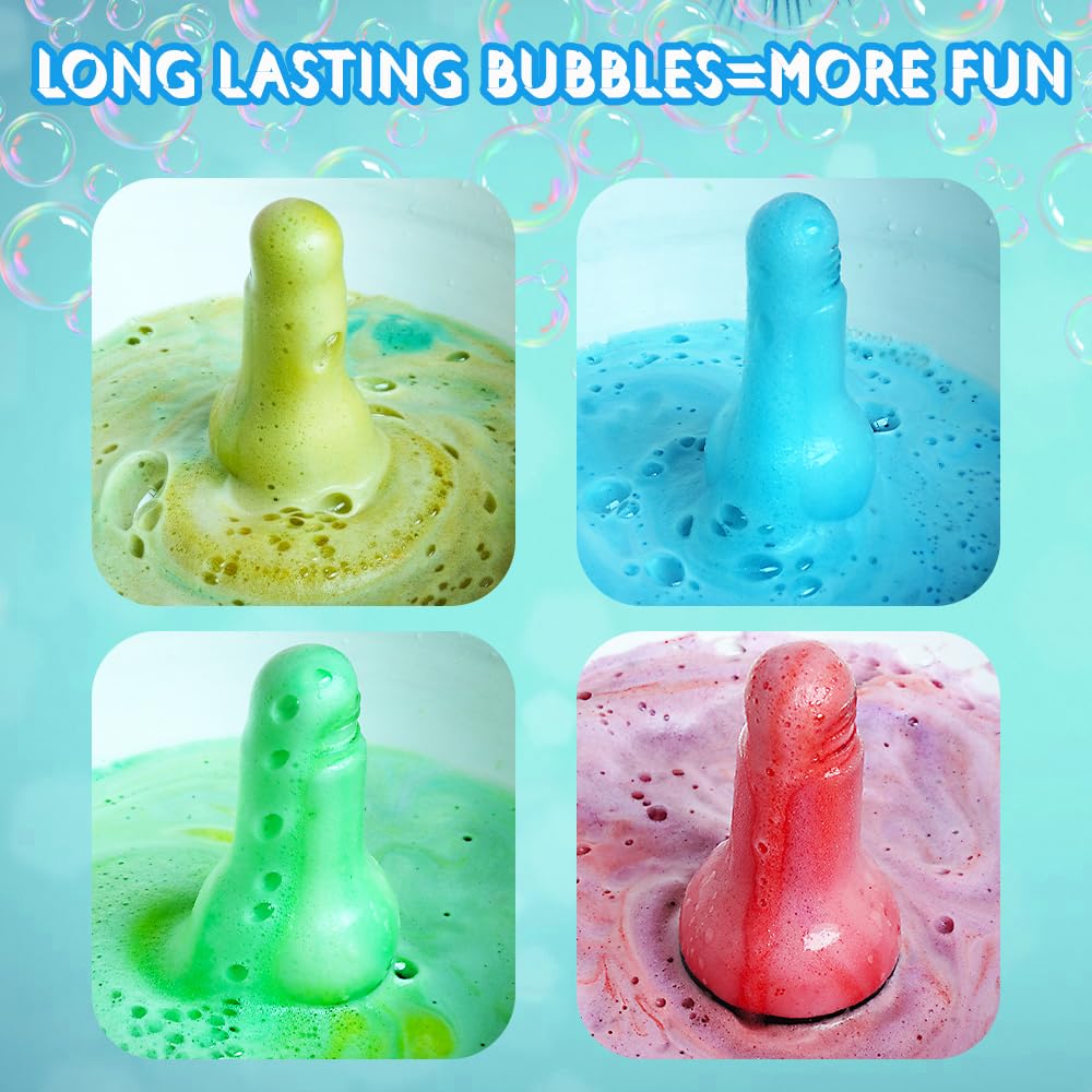 HZEX Bath Bombs for Kids, Fun Scientific Potion - 4 Sciencer Flask with Bath Lava Fun - Natural & Safe Bath Bombs for Kids - Fun Bath Time Toys Beauty and Personal Care HZEX