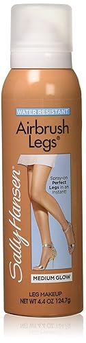 Sally Hansen Airbrush Legs Leg Makeup, Medium Glow, 4.4 oz, Pack of 4