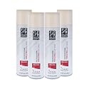 Salon Grafix Freezing Hair Spray Mega Hold - Quick-Drying Hairspray for Women and Men - Volumizing Formula - Professional Quality Results - 4 pc