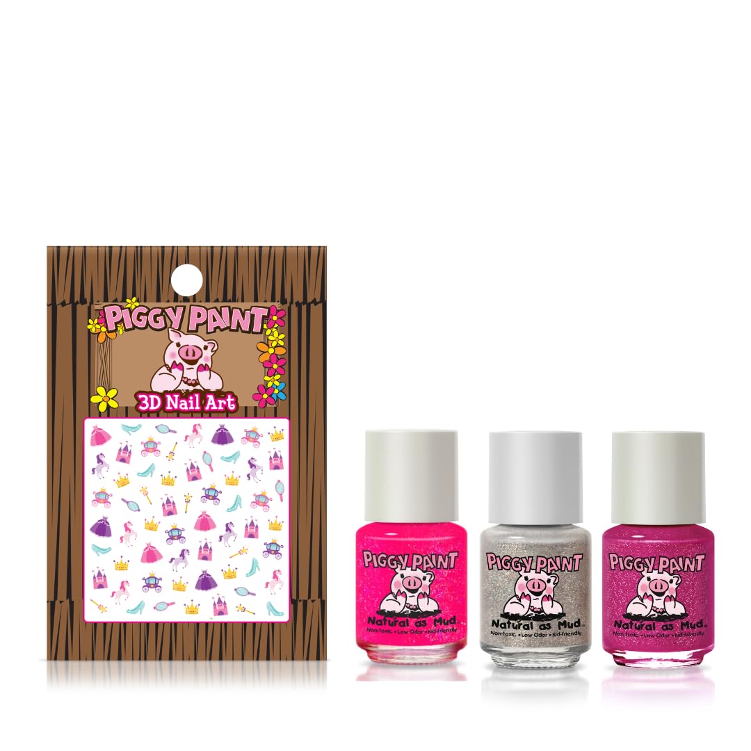 Piggy Paint Nail Polish - Non-Toxic Polish for Little Girls, Toddlers, & Kids, Water Based Formula, Safe, Cruelty Free, Vegan, & Natural, Durable Beauty & Personal Care Piggy Paint