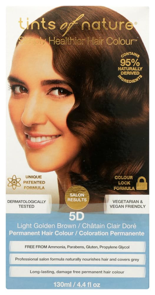 (2 Pack) - Tints of Nature - Light Golden Brown | 130ml | 2 PACK BUNDLE
