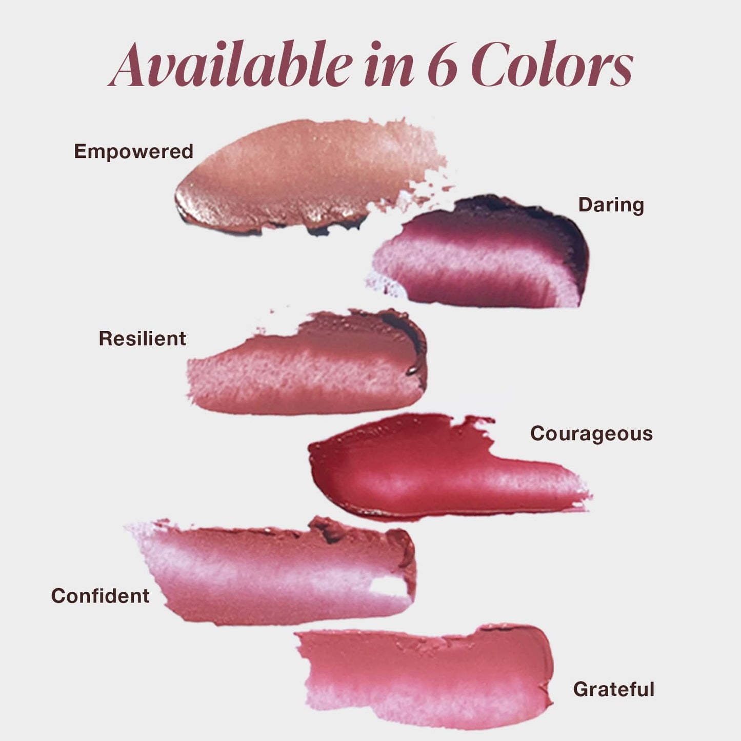 Mineral Fusion NEW Sheer Moisture Lip Tint, Buildable Lip Color, Hydrating Lip Balm with Jojoba Oil, Shea Butter & More, Hydrates & Nourishes, FD&C Dye-Free & Hypoallergenic, Empowered, Peach Nude