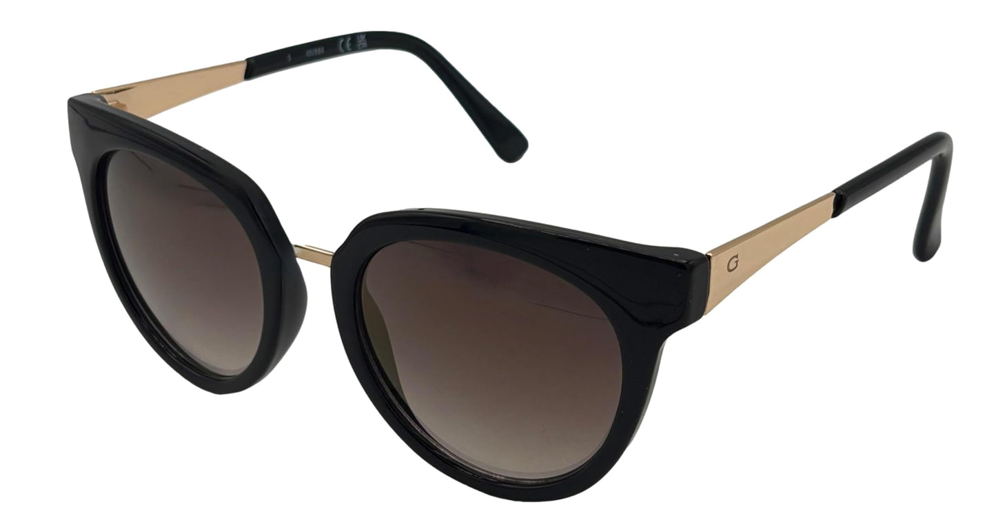 GUESS GF0309 Black/Smoke Mirror Lens One Size