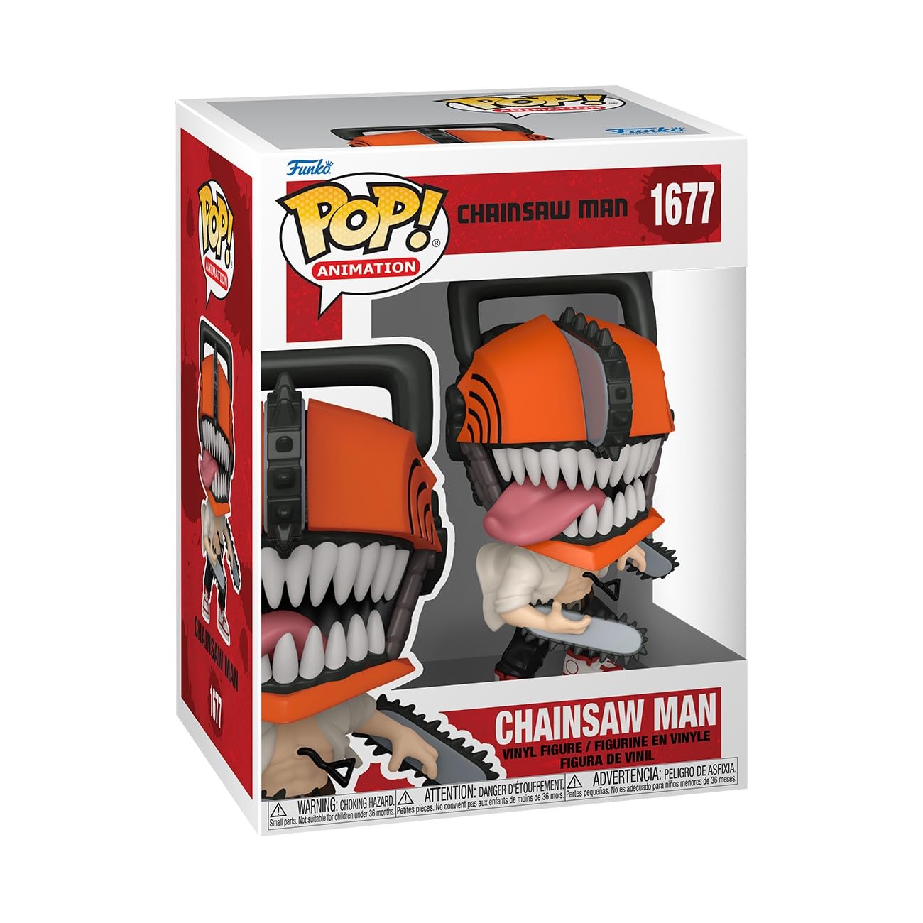 Funko POP! Animation - CSM - Chainsaw Man - 1/6 Odds for Rare Chase Variant - Bloody - Collectable Vinyl Figure - Gift Idea - Official Merchandise…