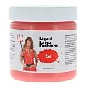Red 4 Oz - Liquid Latex Body Paint, Ammonia Free No Odor, Easy On and Off, Cosplay Makeup, Creates Professional Monster, Zombie Arts, Devil Make Up