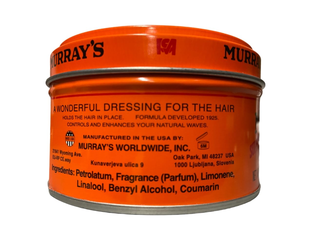 DDI Murrays Superior Hair Dressing Pomade- Case of 36