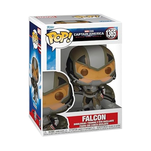 Funko Pop Marvel: Captain America: Brave New World - Falcon - Collectable Vinyl Figure - Gift Idea - Official Merchandise - Toys for Kids & Adults…
