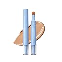 QCQX Dual-effect Concealer Pen & Foundation Eye Concealer - 24-Hour Long-LastingFull Coverage Matte Finish.Healthy Skin Glow Perfector Concealer Pen
