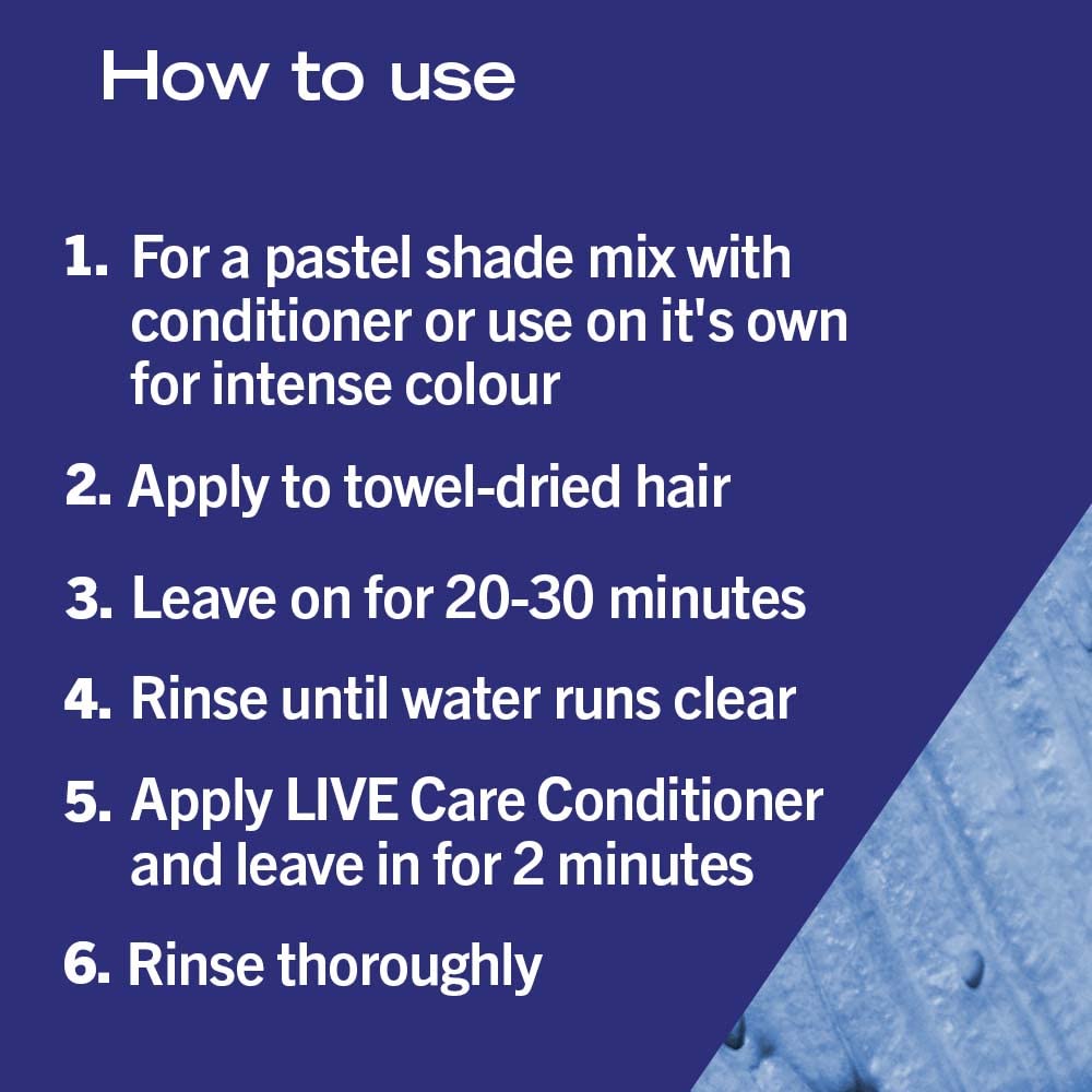 Live Color Xxl Schwarzkopf Ultra Brights 95 Electric Blue