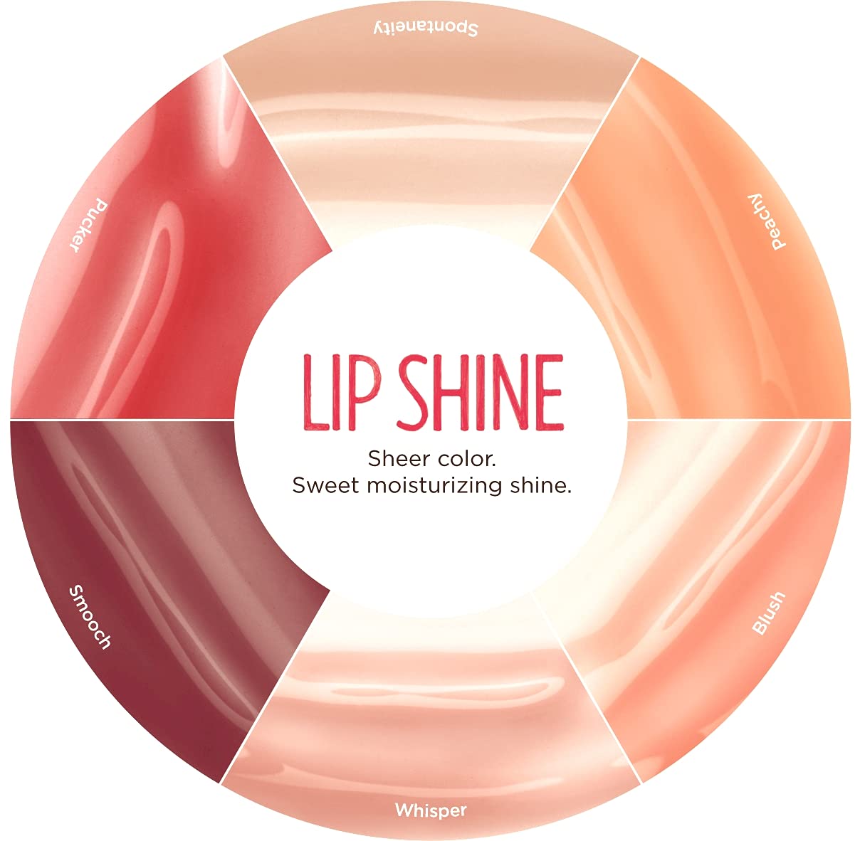 BURTS BEES Peachy Lip Shine, 14 GR