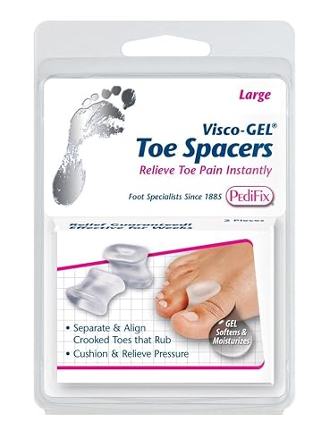 Pedifix Visco-Gel Toe Spacers, Large Beauty & Personal Care Pedifix