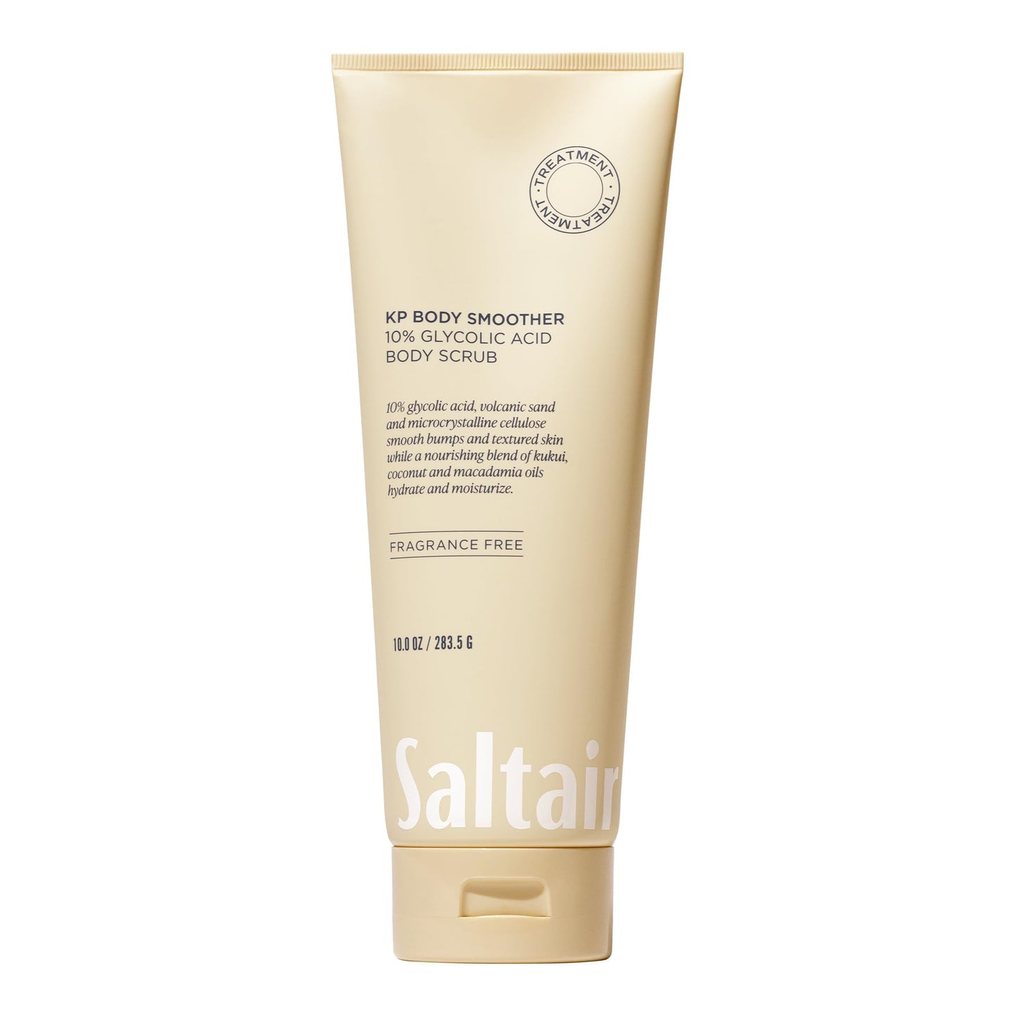 Saltair KP Body Scrub. 10% Glycolic Acid Treatment with Volcanic Sand and Plant Moisturizers. Fragrance-Free Physical Chemical Exfoliator. Exfoliating Beauty and Personal Care Saltair Default Title