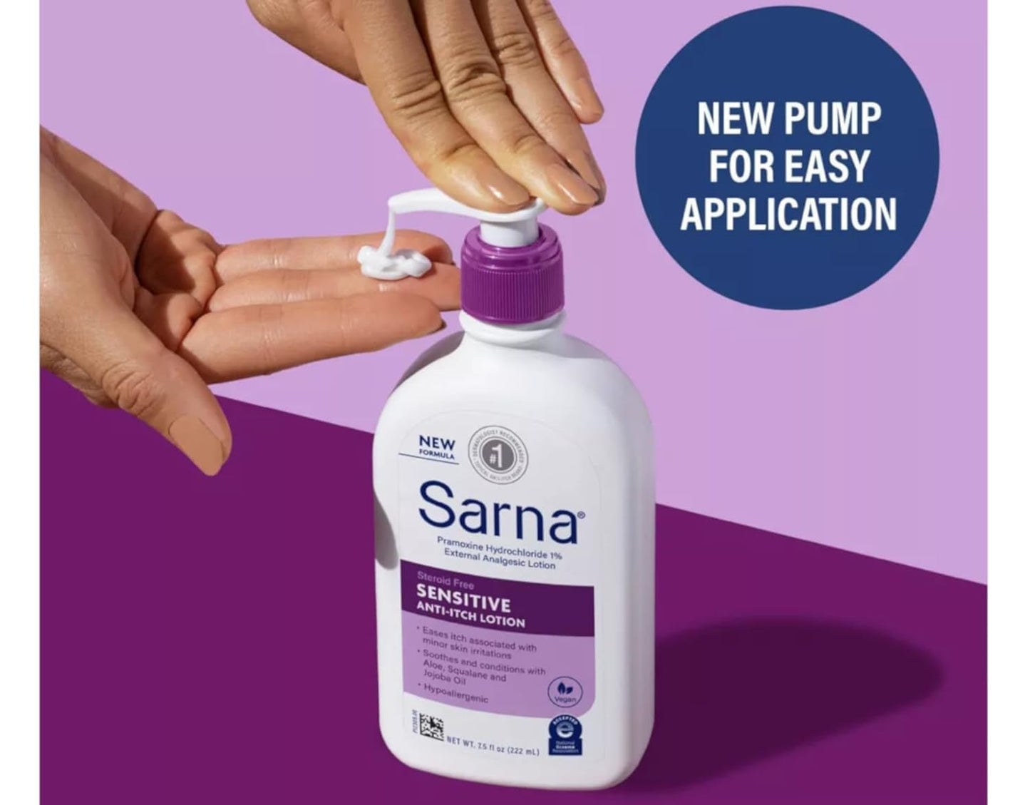 Sarna Sensitive Anti-Itch Lotion, 7.5 Fl. Oz.