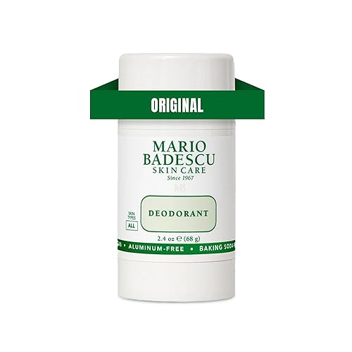 Mario Badescu Deodorant Infused with Skin-Loving Botanicals | Aluminum and Baking Soda-Free | Keeps Underarms Fresh All Day | For Daily Use | 2.4 FL.