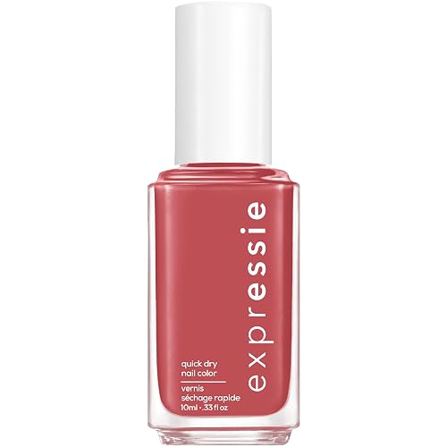 essie Expressie Nail Polish, Quick-Dry Nude Pink Nail Polish, Vegan, Party Mix & Match, 0.33 fl oz Beauty & Personal Care essie