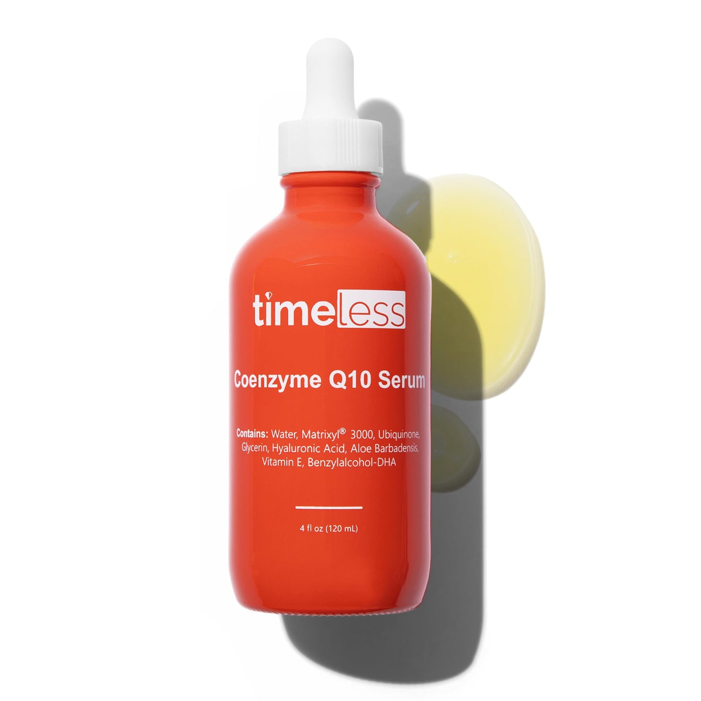 Timeless Skin Care Coenzyme Q10 Serum - Skin Care Serum for Smoothing - Fragrance-Free - Coenzyme Q10 - with Hyaluronic Acid - 4 oz Beauty & Personal Care Timeless Skin Care