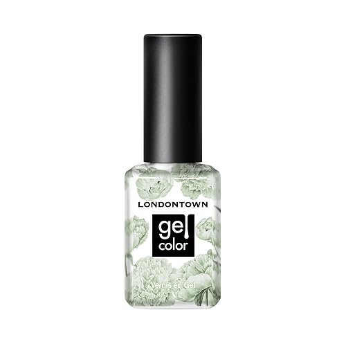 LONDONTOWN UV/LED Gel Nail Polish, Glossy Sage Green, Lichen, 0.4 Fl Oz, Long Lasting, Chip Resistant High Shine Color Beauty & Personal Care LONDONTOWN