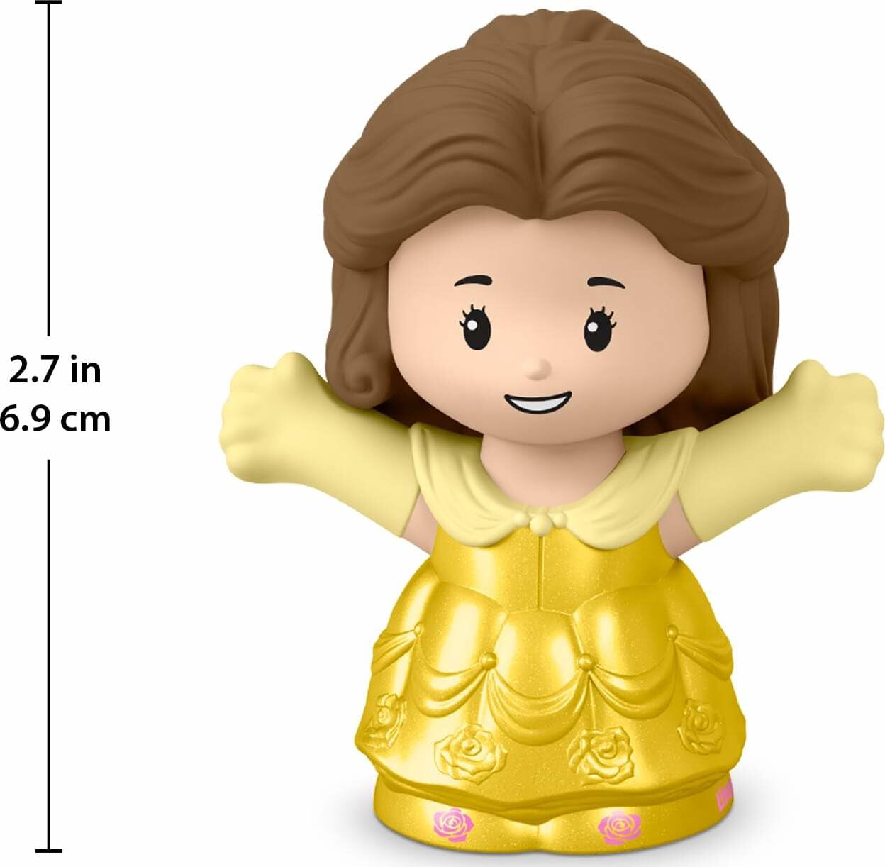 Disney Princess Belle Little People Single Character Figure Toddler Toy for Pretend Play