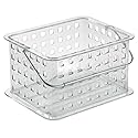 InterDesign Clarity Basket, Small, Clear