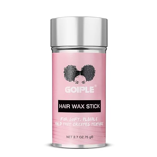 Goiple Wax Stick for Hair, Hair Pomade Stick Long-Lasting Styling Wax Stick, Hair Wax Stick Smoothing & Slick Stick for Hair Wigs, Styling Waxes