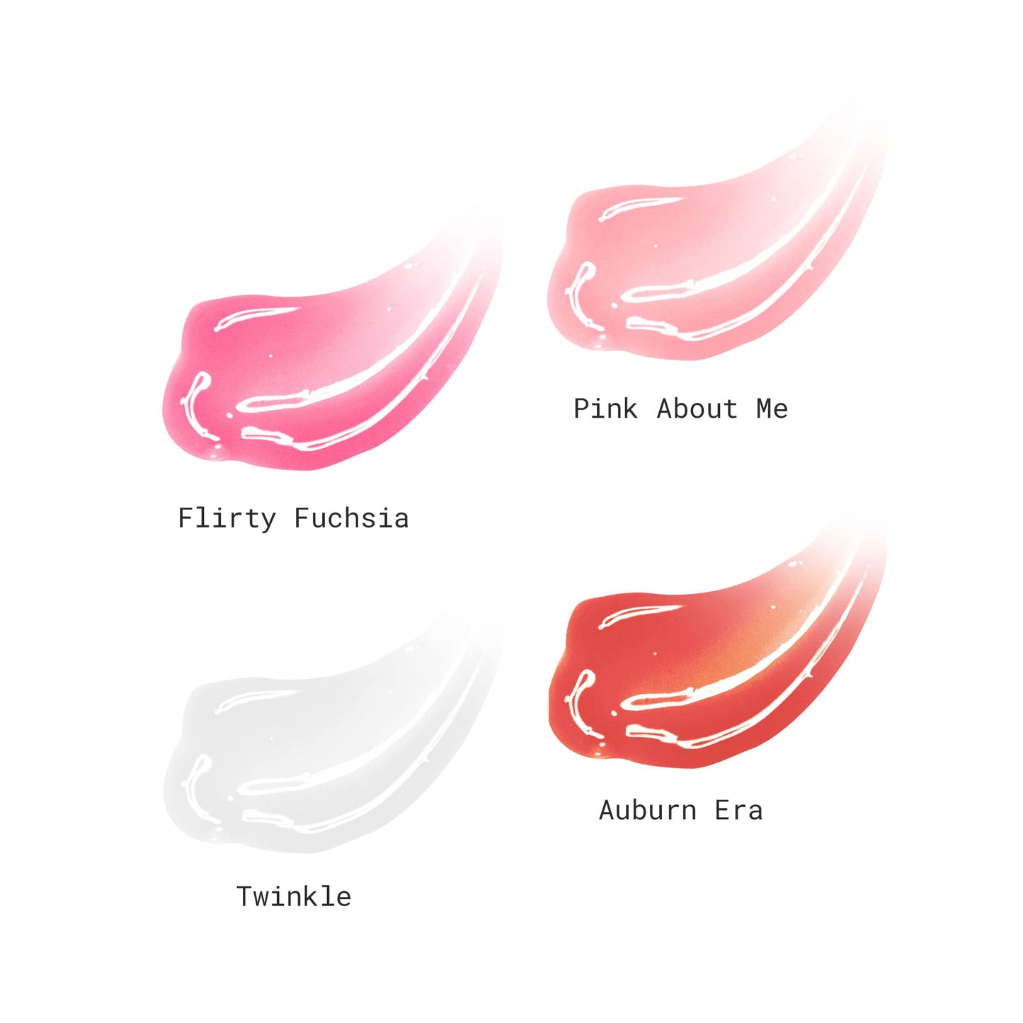 The Crème Shop Lip Oil Elixir - Korean Lip Gloss Oil Formulated with Jojoba & Hyaluronic Acid to Hydrate, Soften, and Moisturize Lips - Subtle Sheer
