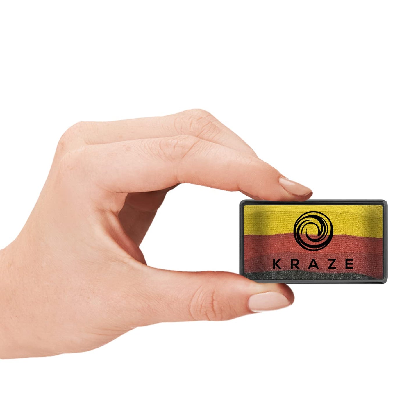 Kraze FX Dome Stroke - Royal Blood (25 gm), Professional 1-Stroke Split Cake, Hypoallergenic, Non-Toxic, Water Activated Face & Body Painting Makeup
