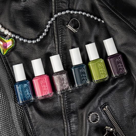 essie Nail Polish, Salon-Quality Black Shimmer Nail Polish, Vegan, 0.46 fl oz Beauty & Personal Care essie