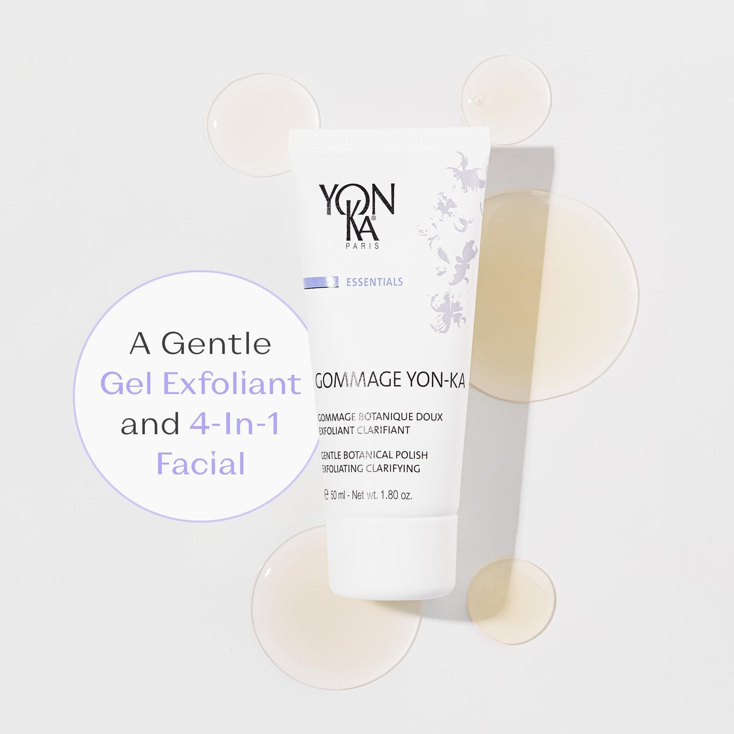Yon-Ka Gommage Peeling Gel | Gentle Facial Exfoliator to Brighten and Balance | Help Tighten Pores and Reduce the Look of Redness | Paraben-Free |