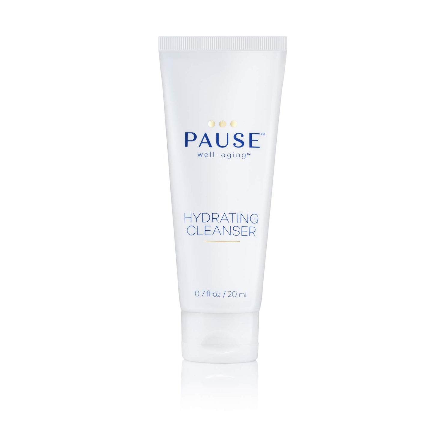 Pause Well-Aging Discovery Kit 0.7oz Hydrating Cleanser, 1oz 4-in-1 Micellar Cleansing Treatment, 2 x 0.17oz Collagen Boosting Mois Unisex 4 Pc